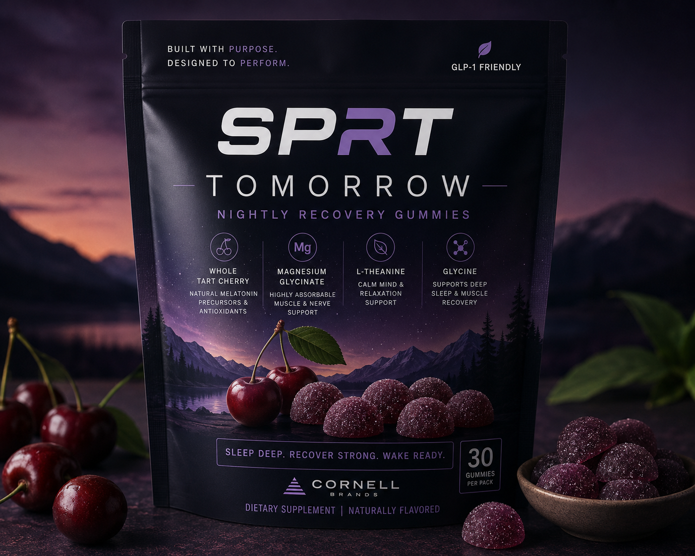 SPRT Tomorrow — Nightly Recovery Gummies